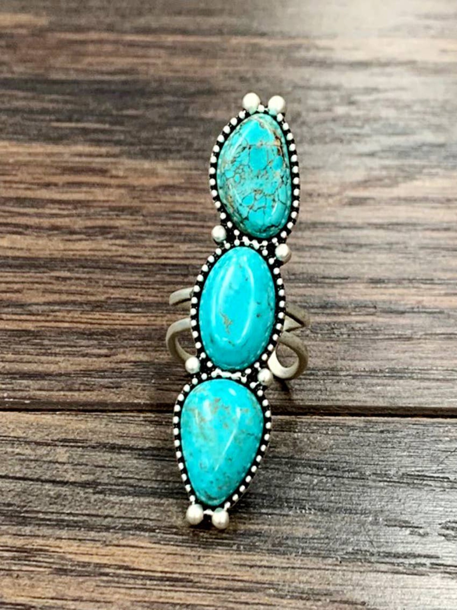 Turquoise Adjustable Ring