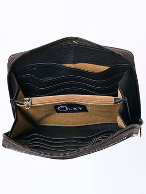 Wallet Genuine Carved Leather