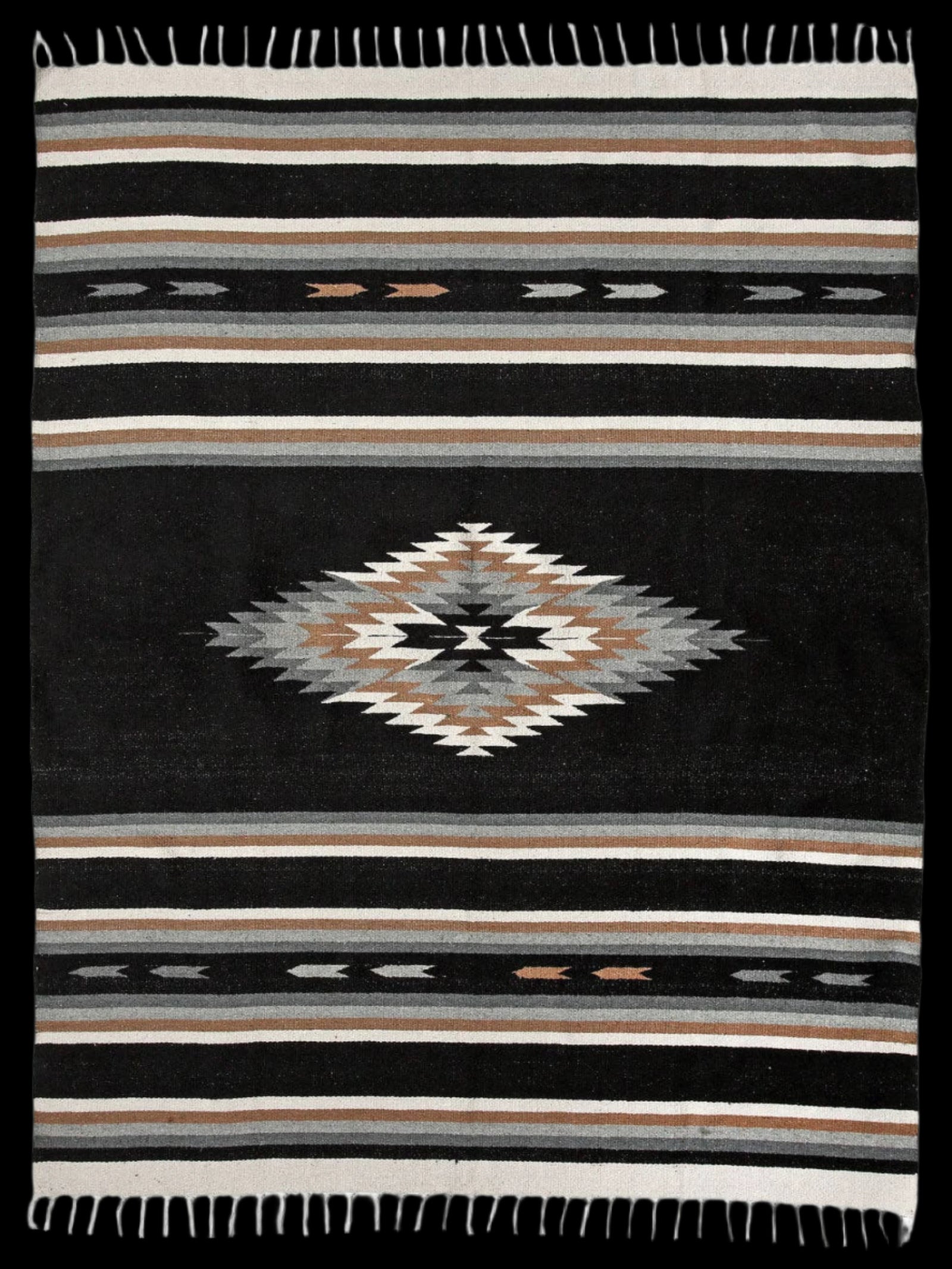 La Paz Blanket - Black