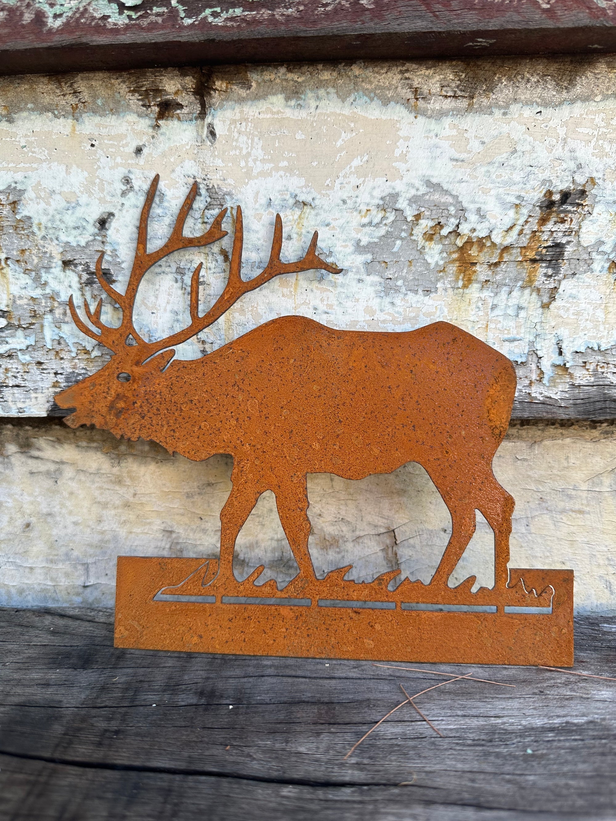 Rusty Deer Garden Art