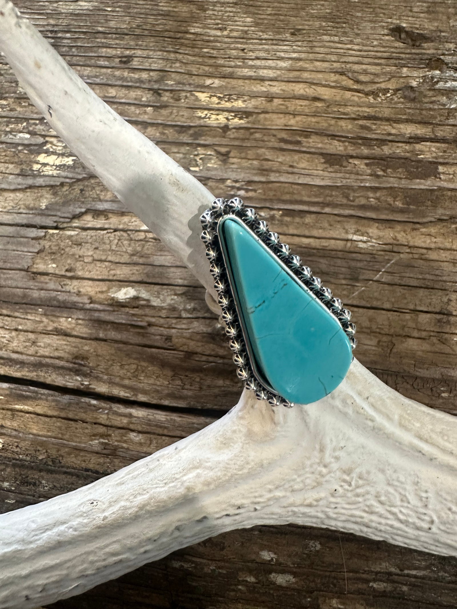 Turquoise Adjustable Ring