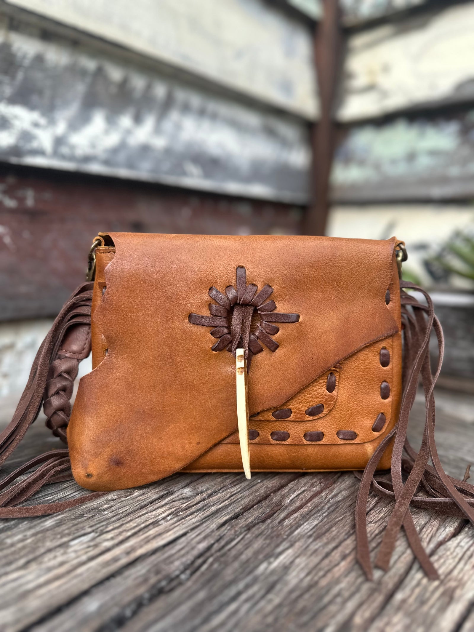 Crossbody Western Leather Women Bag