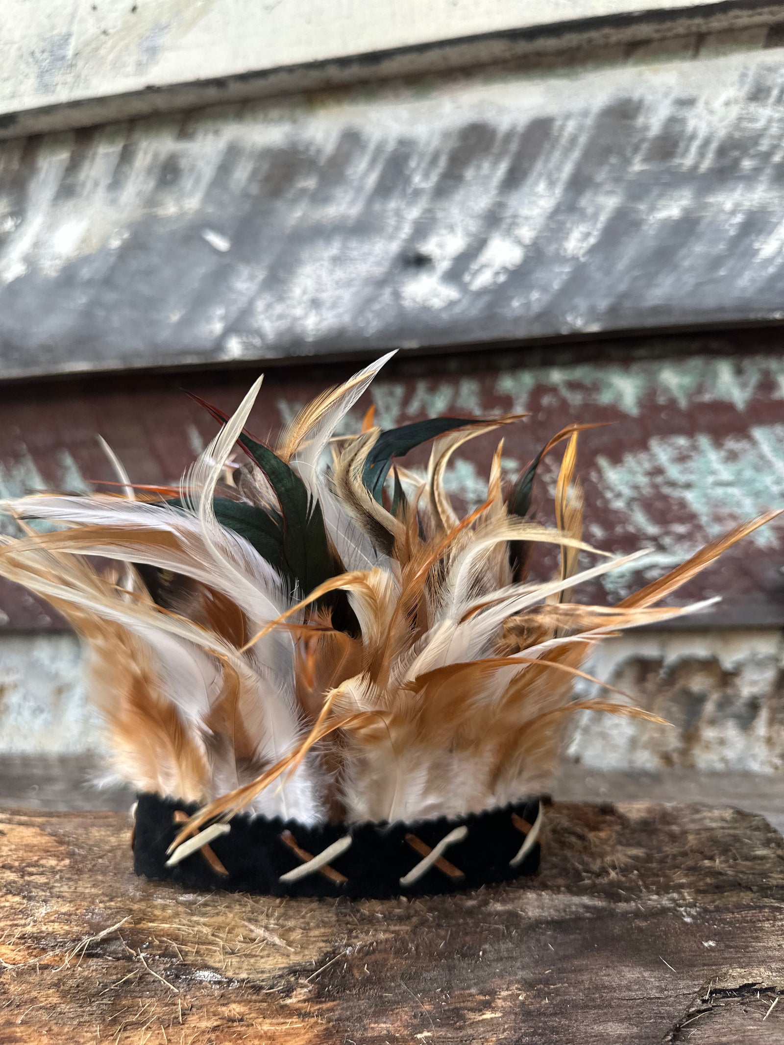 Morgan Feather Headpiece