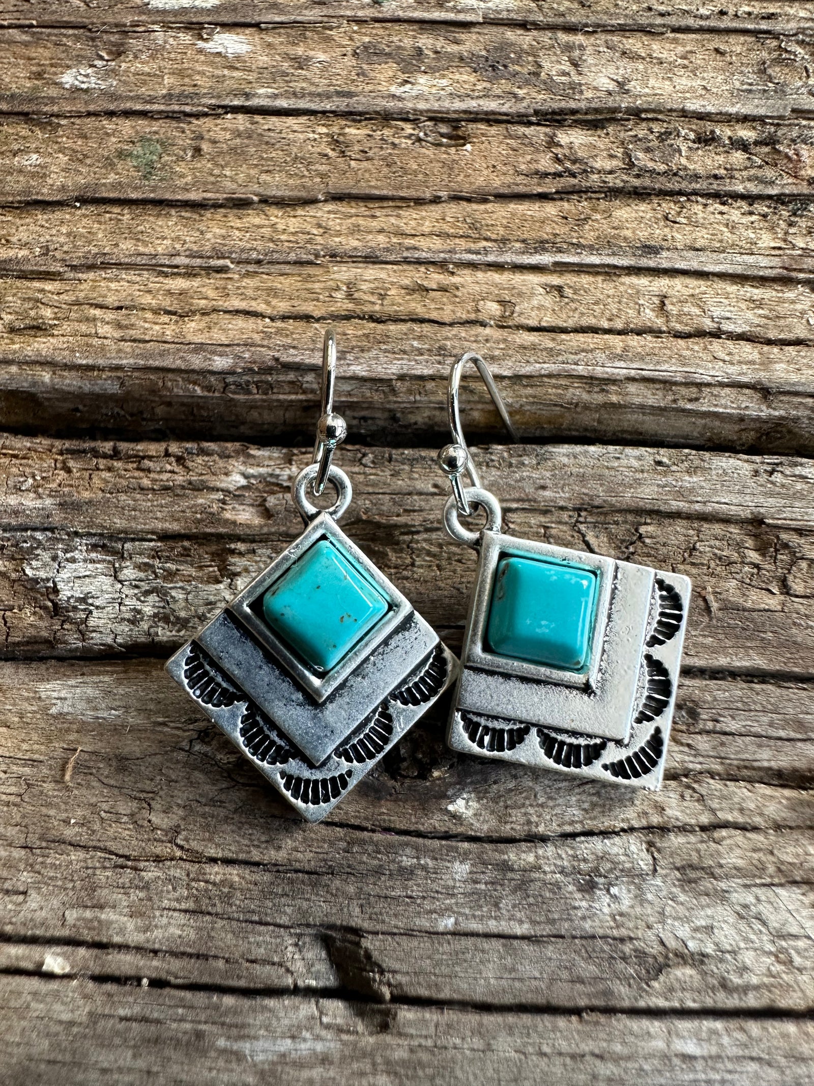 Boho Turquoise Earrings
