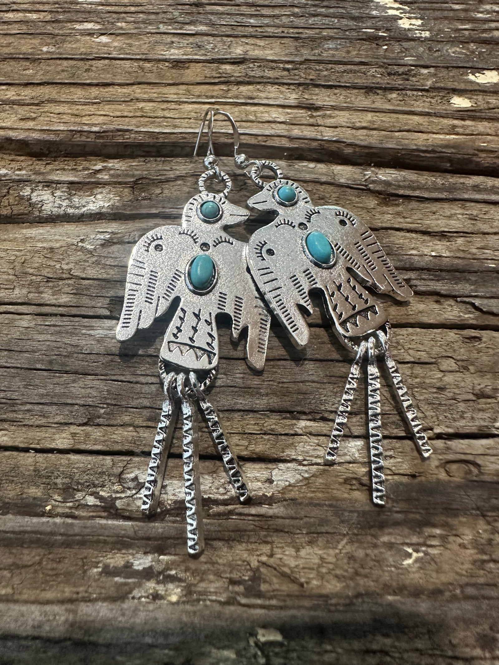Thunderbird Drop Earrings