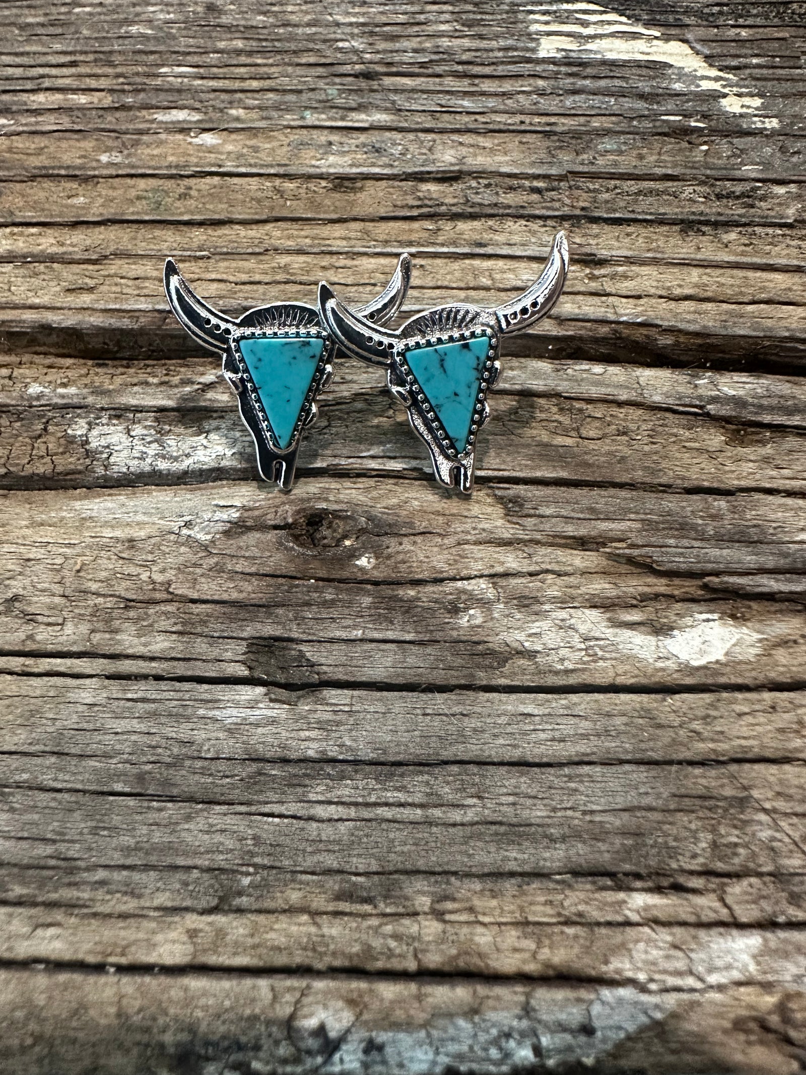 Longhorn Stud Earrings