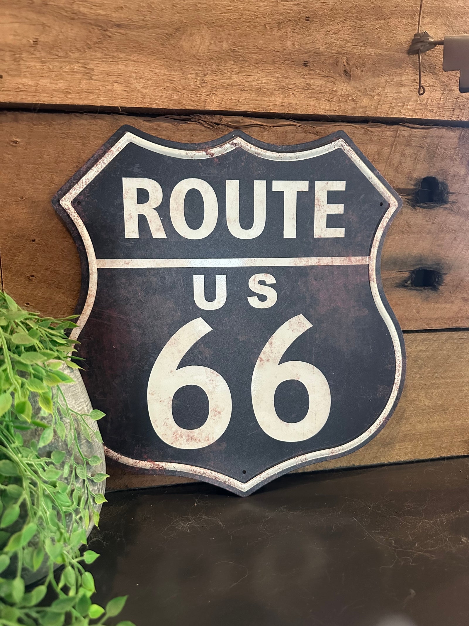 Tin Sign Route 66
