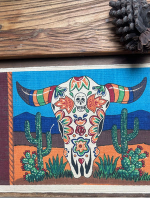 Cow Skull Placemat