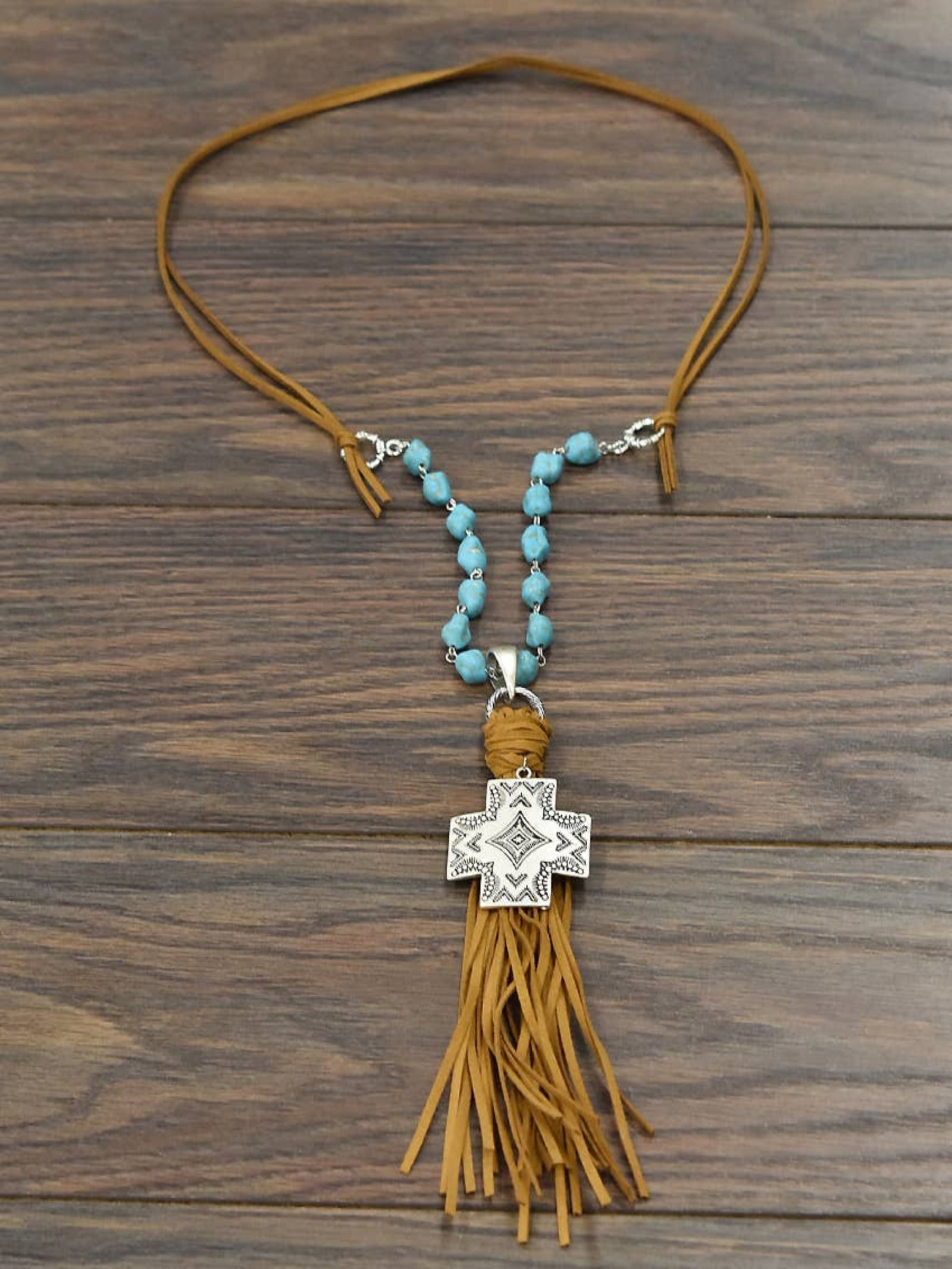 Aztec Tassel Necklace