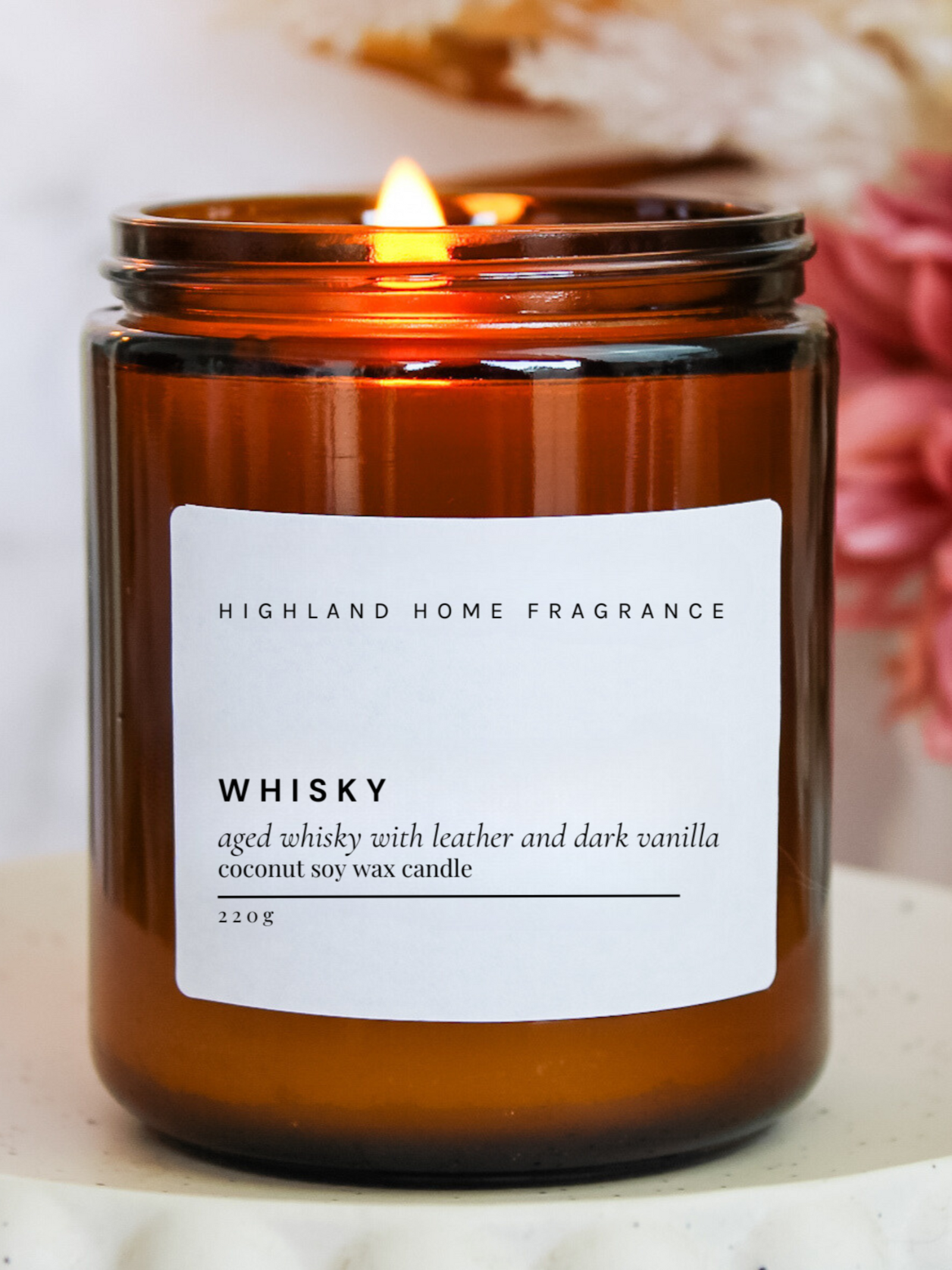 Whisky & Leather Candle