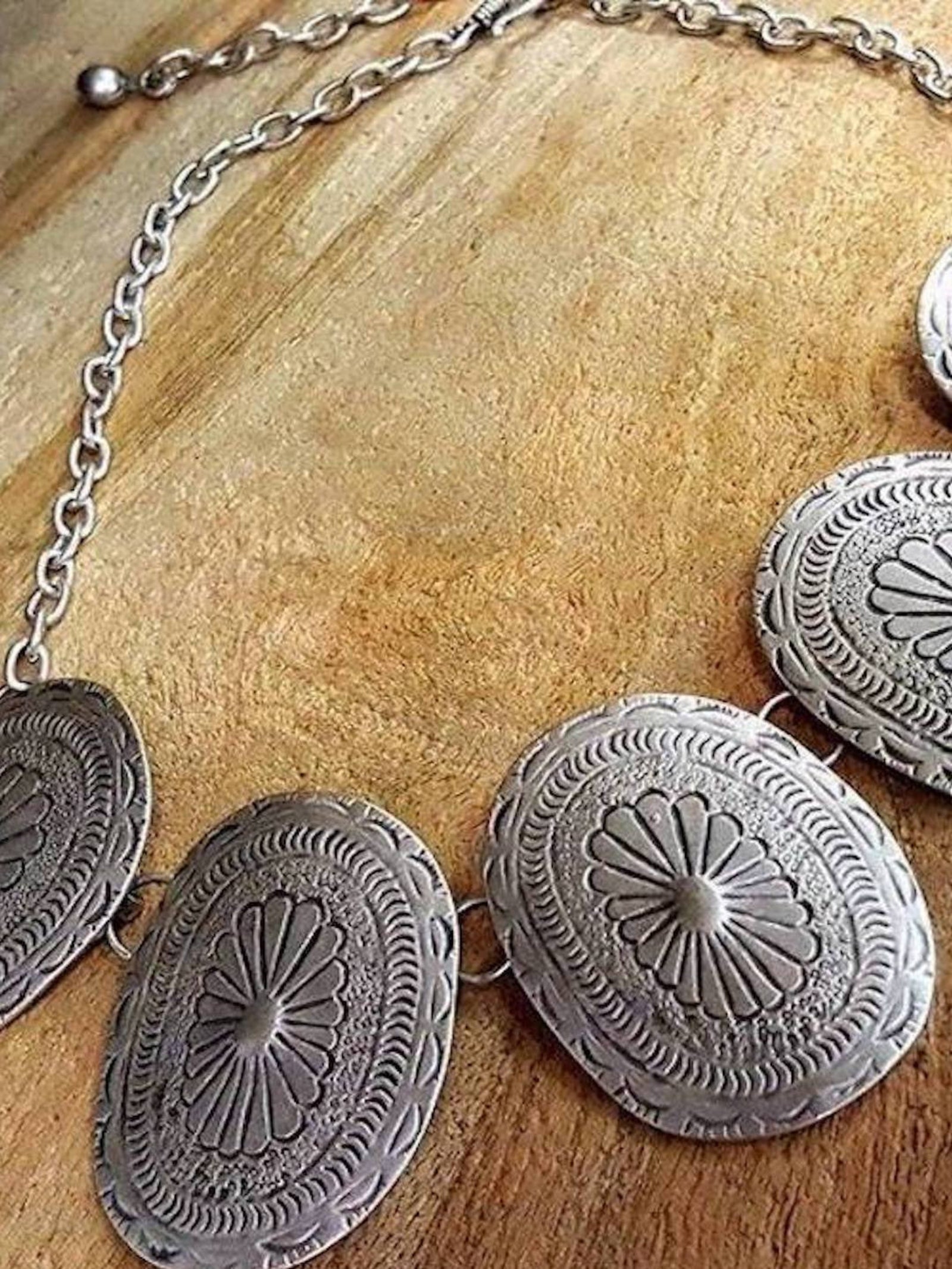 Ethnic Circle Necklace - Surf meets Southwest