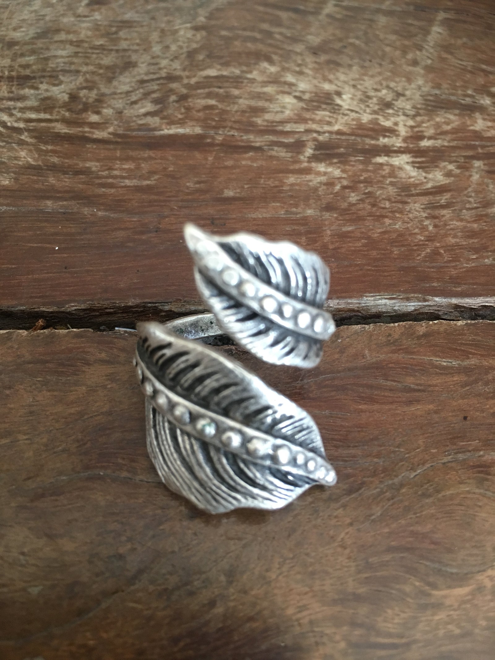 Leaf Wrap Ring - Surf meets Southwest