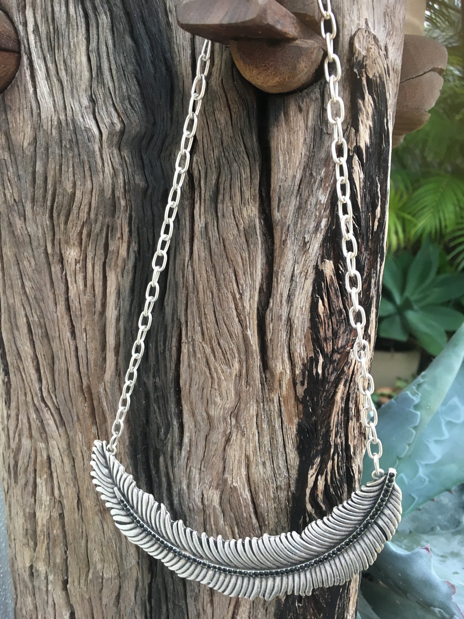Feather Necklace - Surf meets Southwest