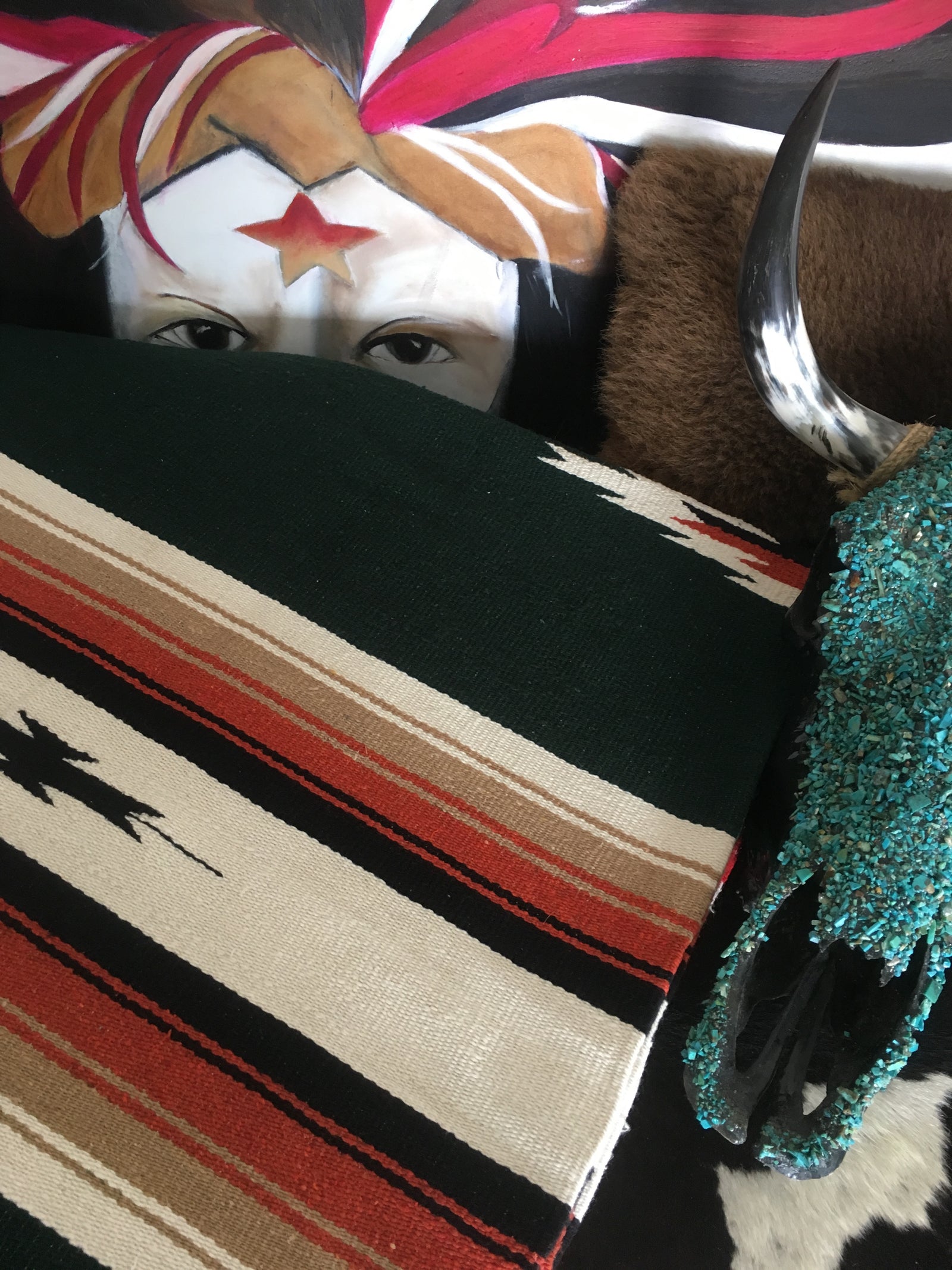 Diamond Centre Blankets - Surf meets Southwest