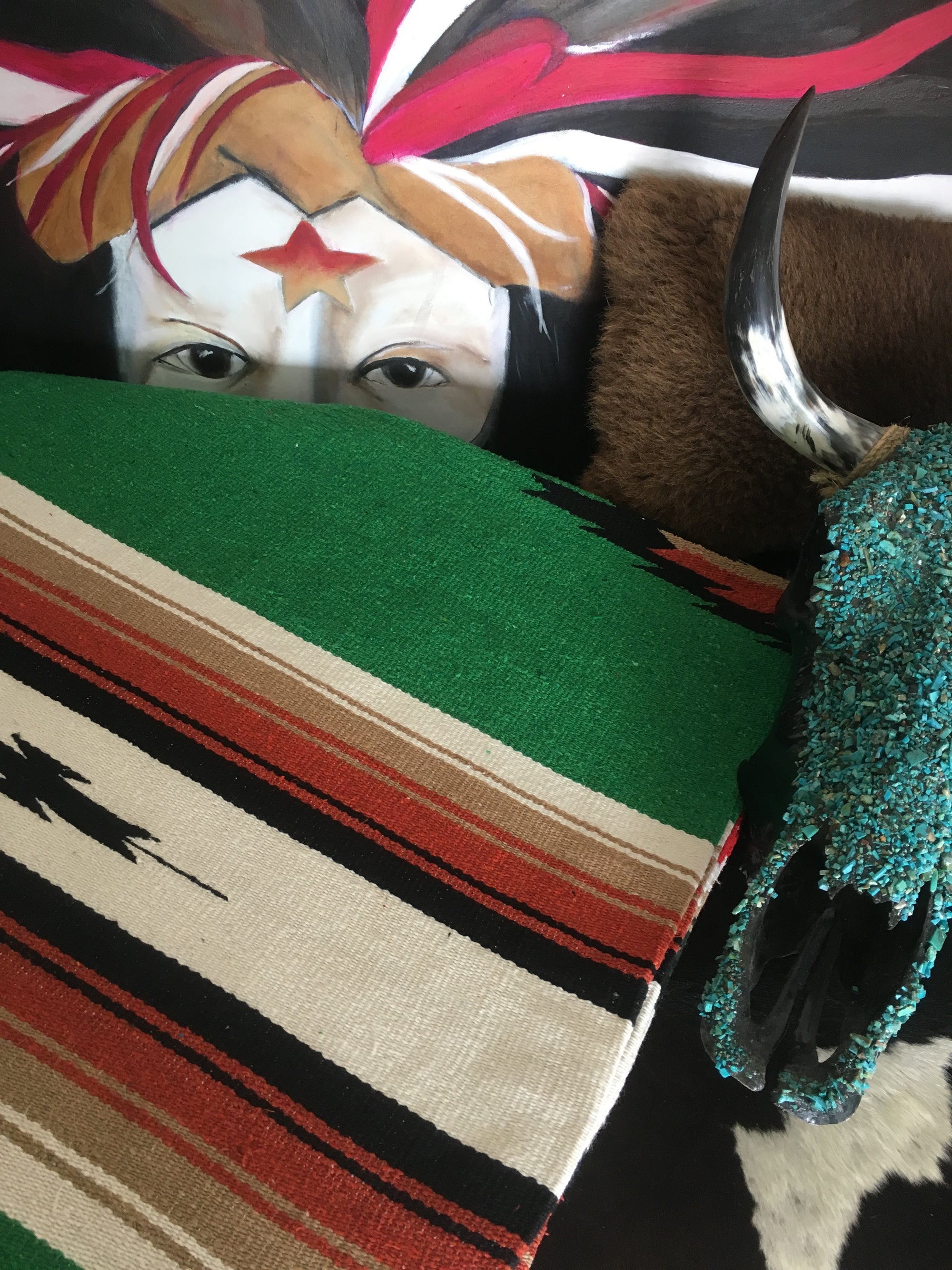 Diamond Centre Blankets - Surf meets Southwest